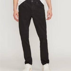 The Slim 4-Way Stretch Organic Jean | Uniform (Black)